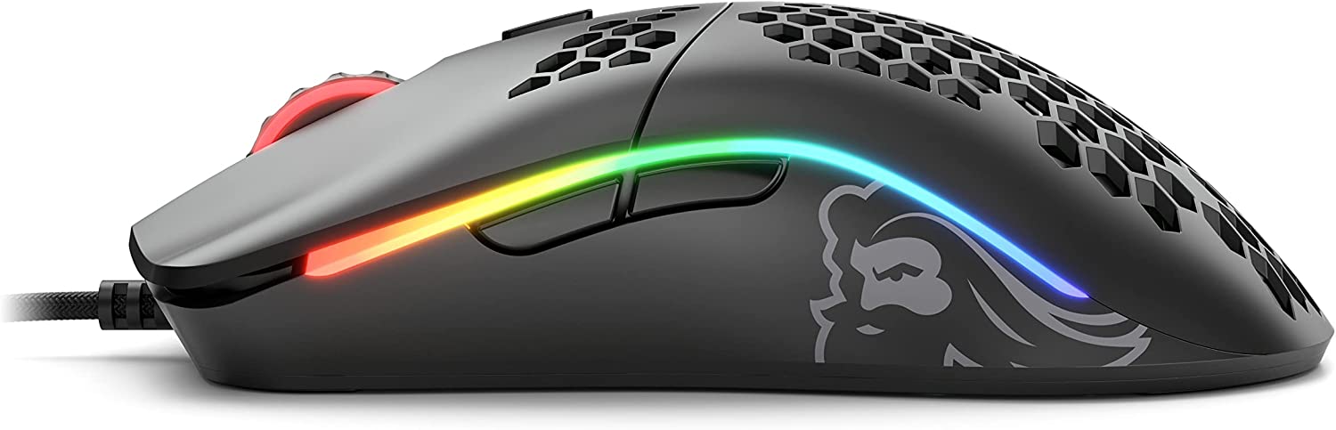 Glorious PC Gaming Race Model O GO-BLACK Ambidextrous RGB Gaming Mouse - Matte Black 4