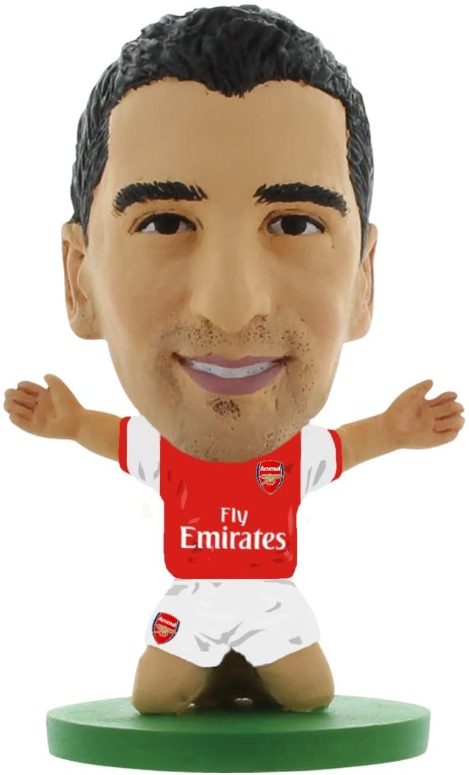 SoccerStarz Arsenal Henrikh Mkhitaryan Home (Classic Kit) /Figurines, Vert