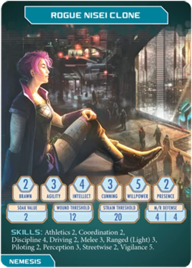 Genesys RPG: Androids, Drones, and Synthetics Adversary Deck - English
