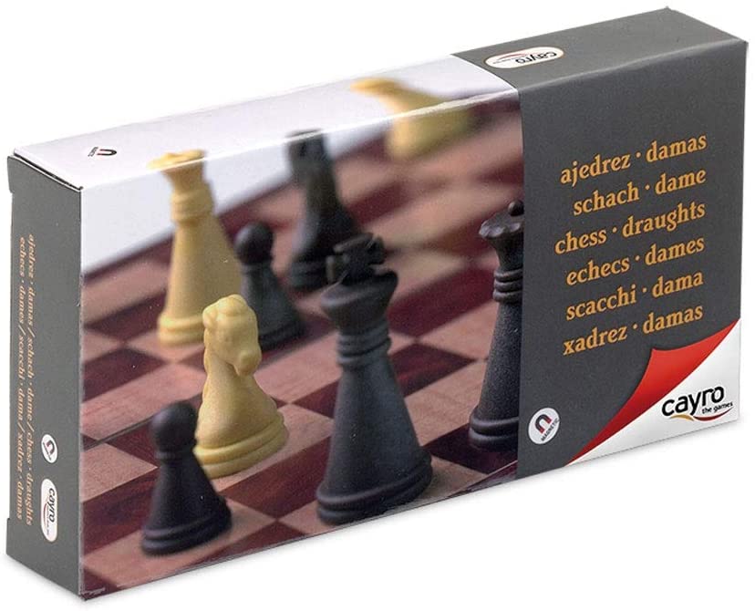 Cayro Magnetic Travel Chess Checkers