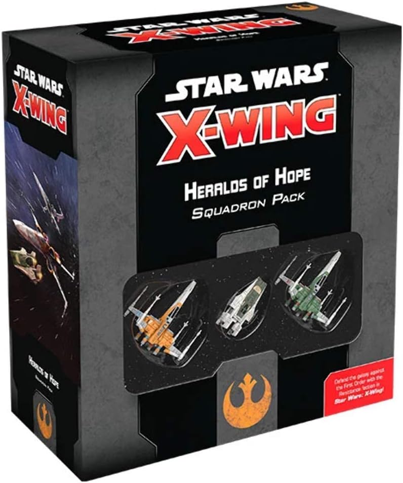 Fantasy Flight Games - Star Wars X-Wing Second Edition: Resistance: Heralds of Hope Squadron Pack