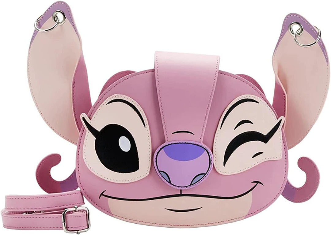 Loungefly Lilo and Stitch Angel Cosplay Crossbody Bag, Multicolored