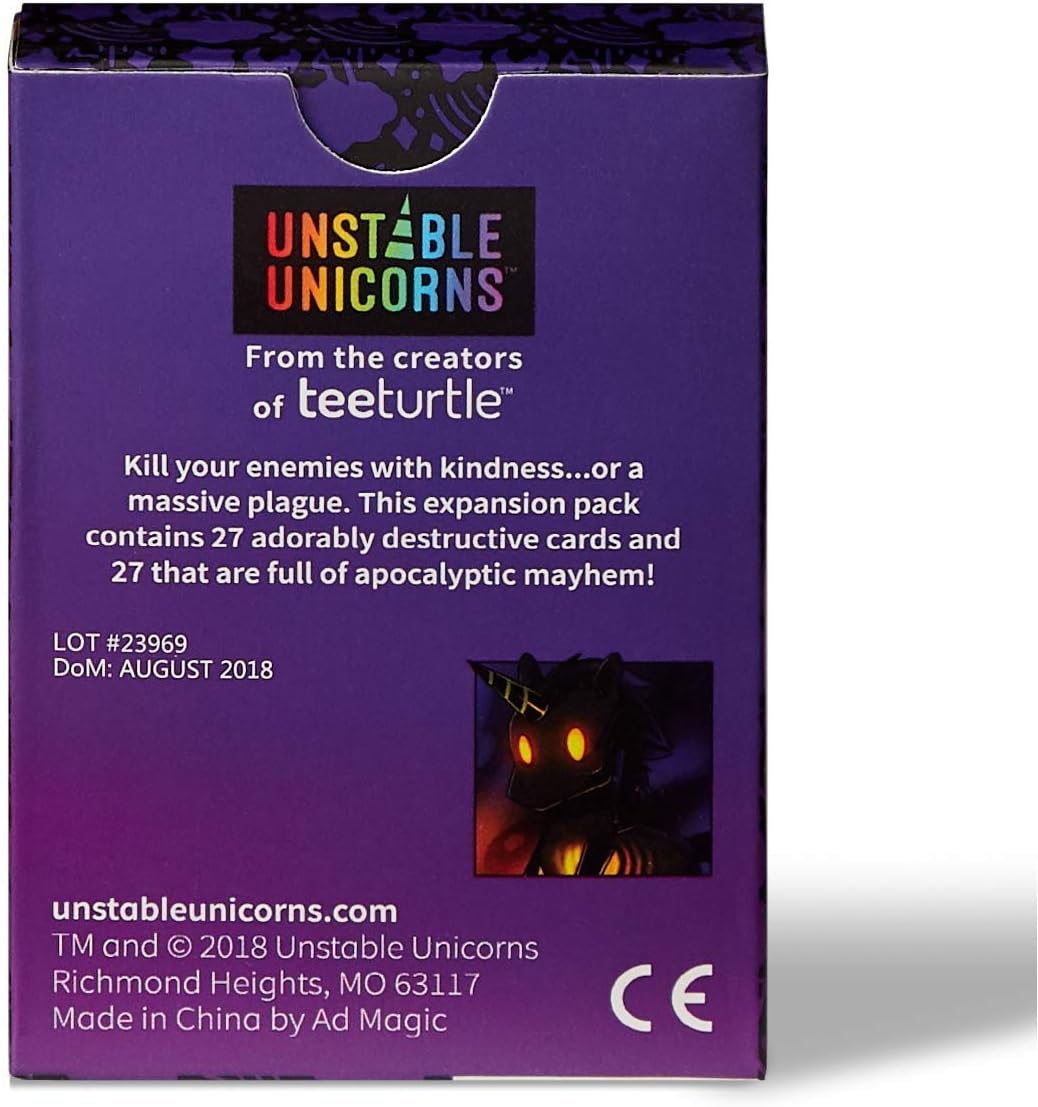 TeeTurtle | Unstable Unicorns Unicorns of Legend Expansion Pack | Card Game
