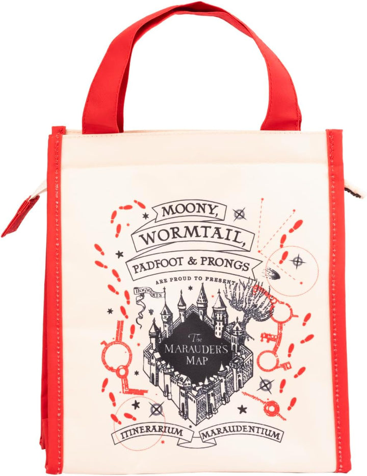 Grupo Erik Harry Potter Lunch Bag | 8 x 9 x 5 inches - 20 x 23 x 13 cm | Insulated Lunch Bag