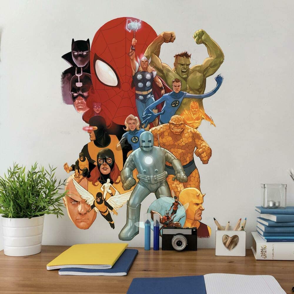 RoomMates RMK4648GM Marvel Avengers Classic Peel and Stick Wall Decals