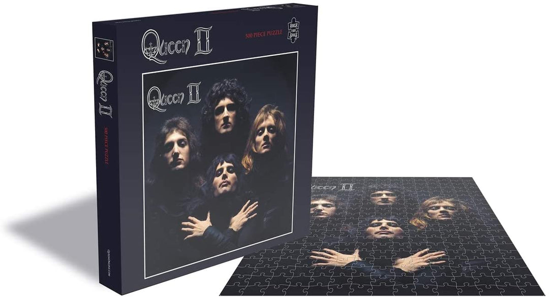 Queen - Queen II - 500 Piece Jigsaw Puzzle - Officially Licenced - Perfect for Adults, Family and Rock Fans