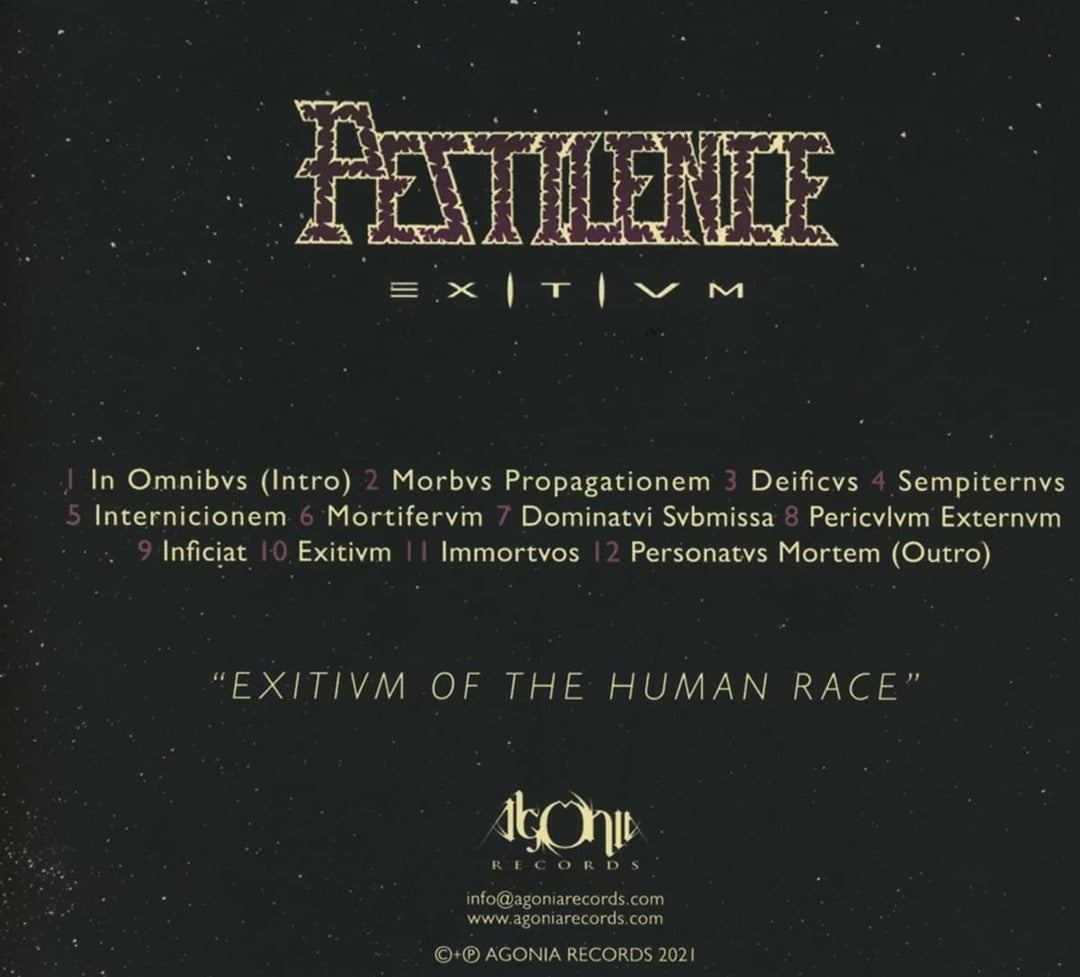 Pestilence - Exitivm (Limited [Audio CD]