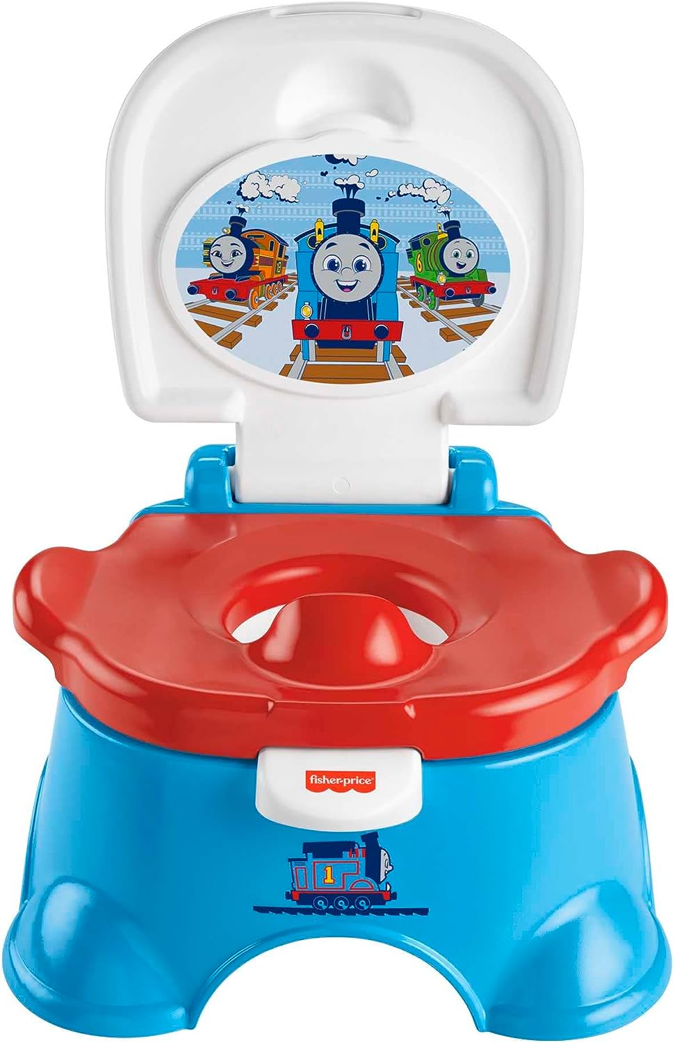 Fisher-Price Thomas & Friends 3-in-1 Toddler Potty Training Toilet and Step Stool