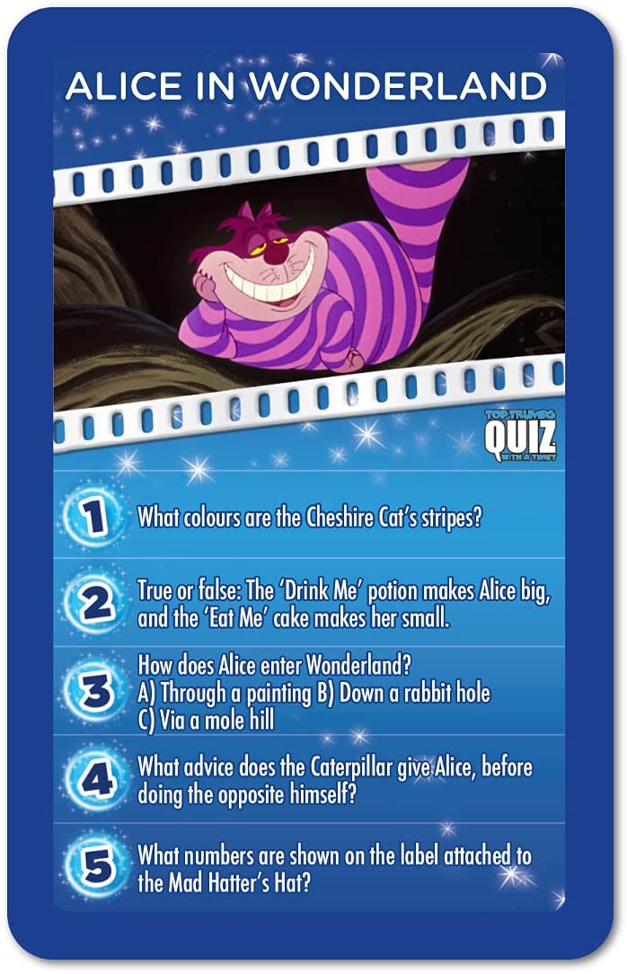 Jeu de quiz Disney Classic Top Trumps