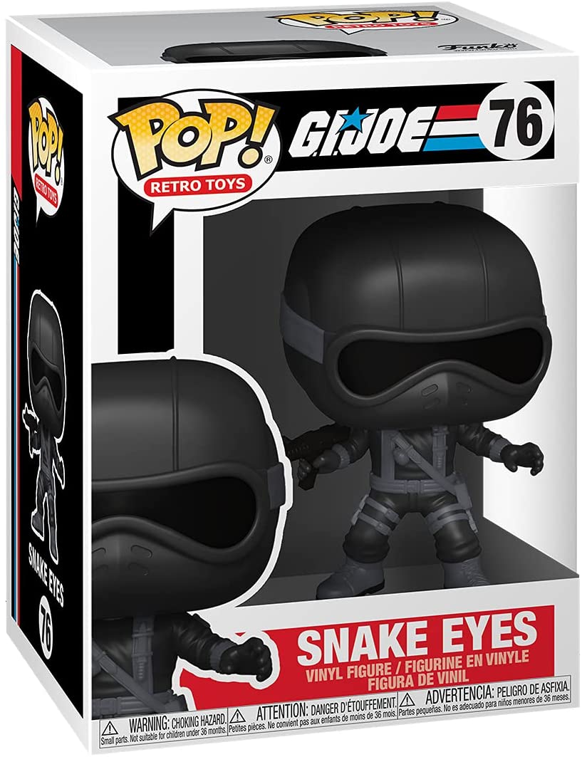 GI Joe Snake Eyes Funko 55785 Pop! Vinyle #76
