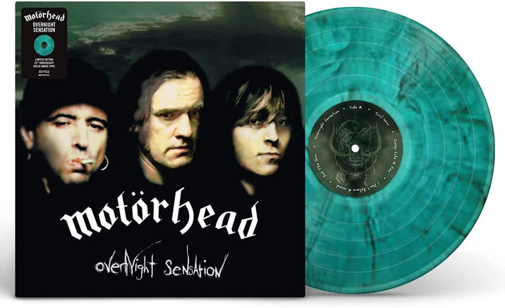Motörhead - Overnight Sensation (Green Smoke Splatter Vinyl) [VINYL]