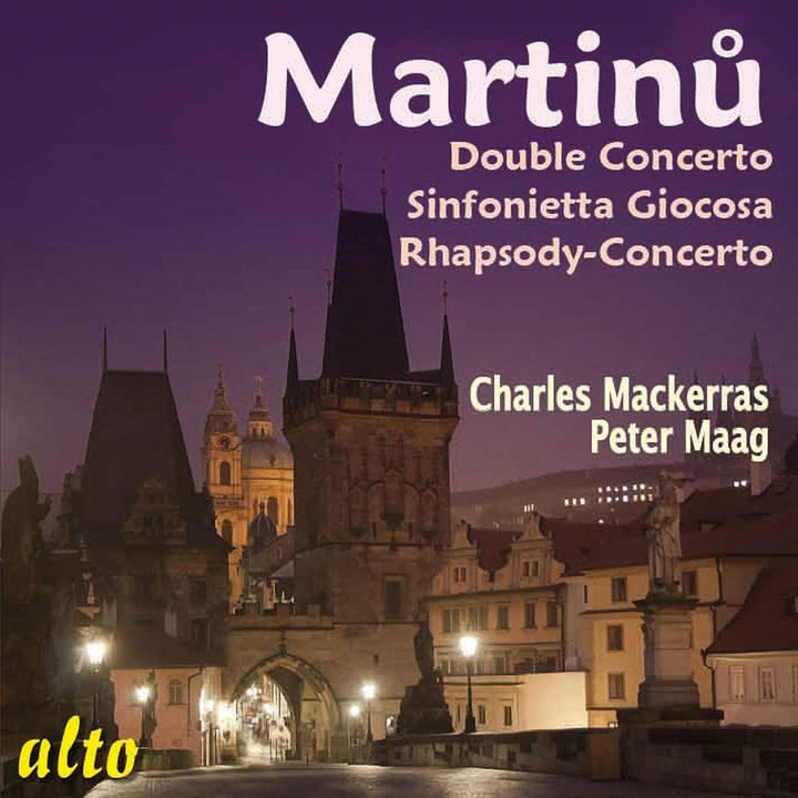 Martinu: Double Concerto/Sinfonietta Giocosa/Rhapsody-Concerto - [Audio CD]