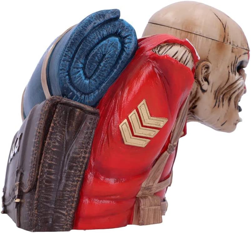 Nemesis Now Iron Maiden Eddie The Trooper Resin Bust Box 5