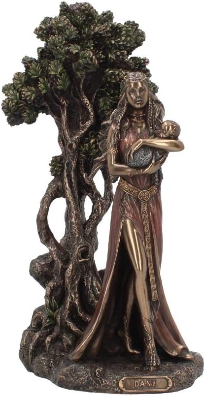 Nemesis Now Danu Mother of The Gods 29.5cm Figurine, Bronze, One Size