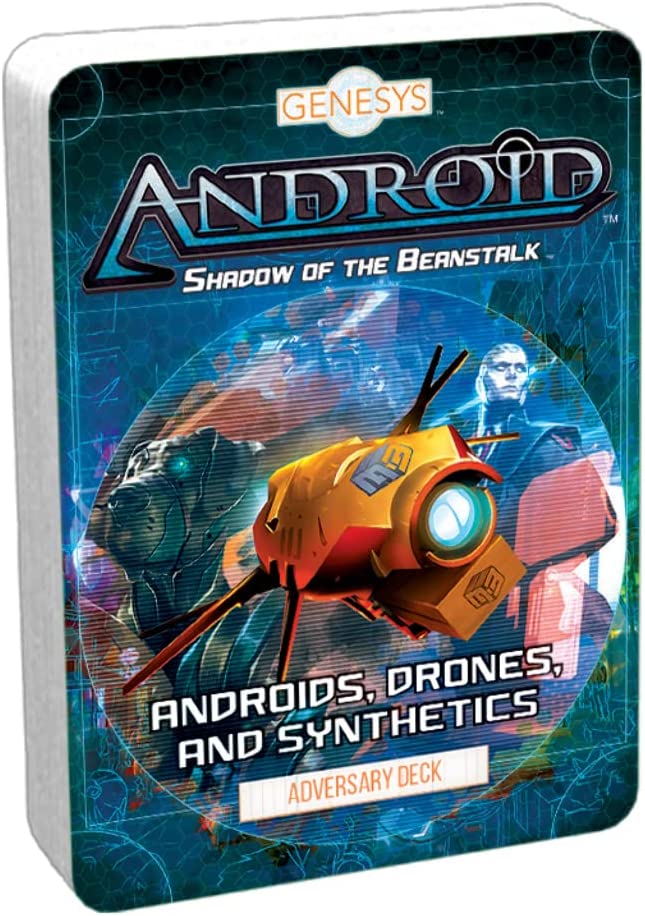 Genesys RPG: Androids, Drones, and Synthetics Adversary Deck - English