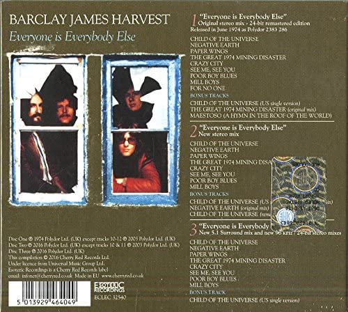 Barclay James Harvest - Everyone Is Everybody Else (Deluxe Remastered & Expanded Edition) [Audio CD]
