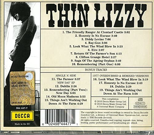 Thin Lizzy - Thin Lizzy [Audio CD]