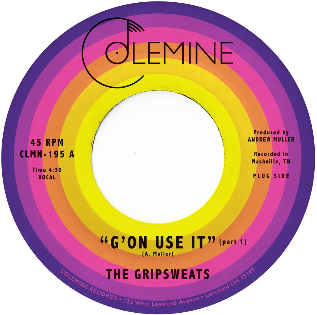 The Gripsweats - G'on Use It [Vinyl]