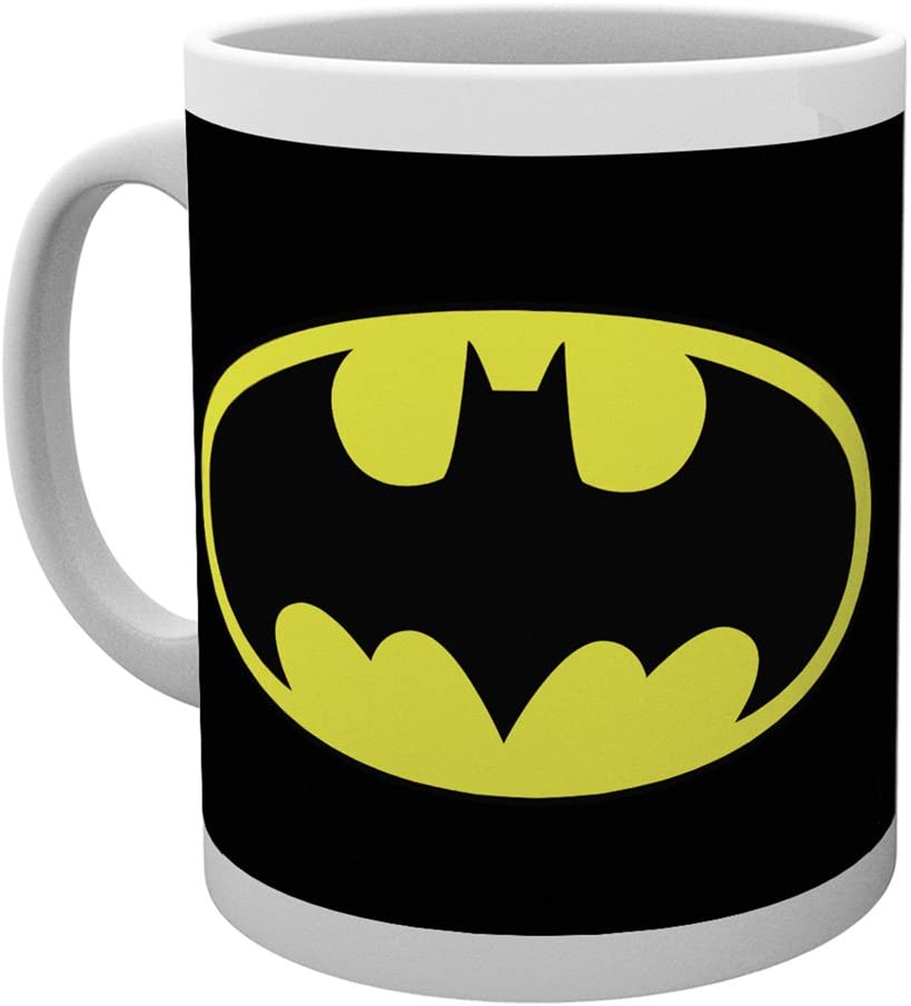 GB eye Ltd Batman Comic Logo 10oz Ceramic Mug