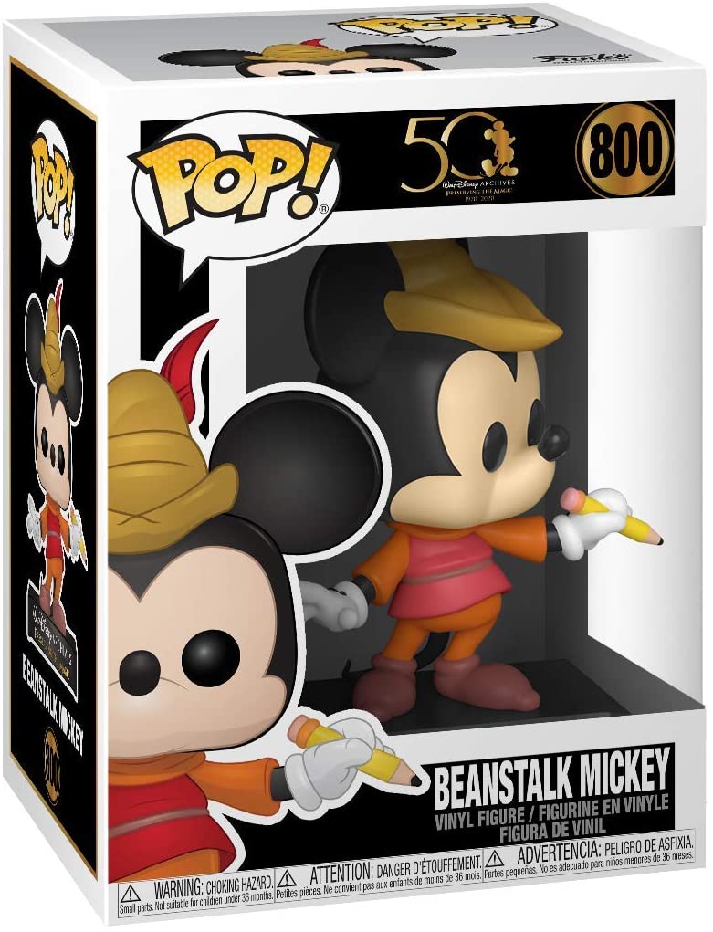 50 Archives Walt Disney présentant le haricot magique Mickey Funko 49892 Pop! Vinyle #800