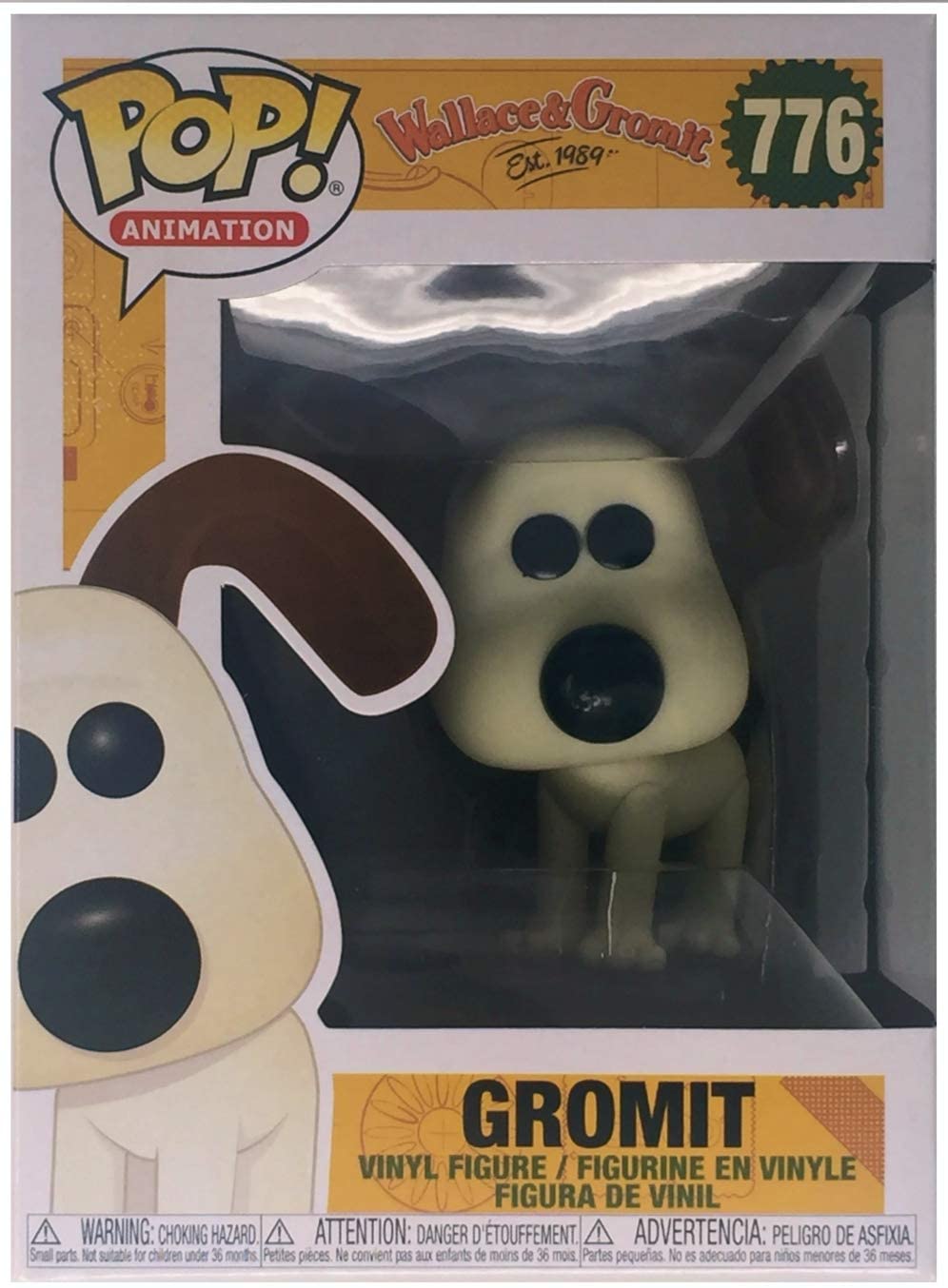 Wallace &amp; Gromit Est.1989 Gromit Funko 47694 Pop! Vinyle #776