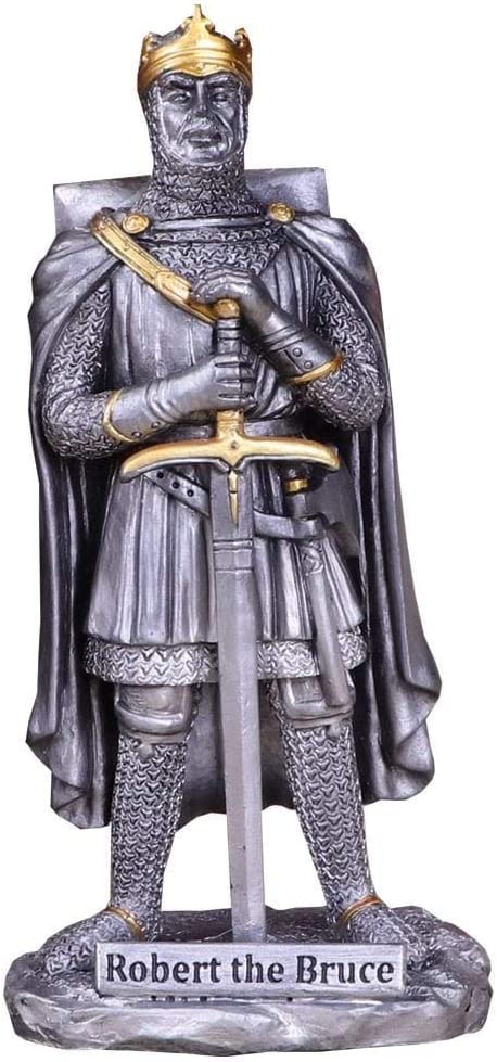 Nemesis Now Robert the Bruce Figurines, Silver, (Set of 6)