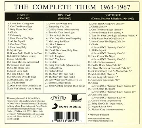The Complete Them (1964-1967) - Them [Audio cd]