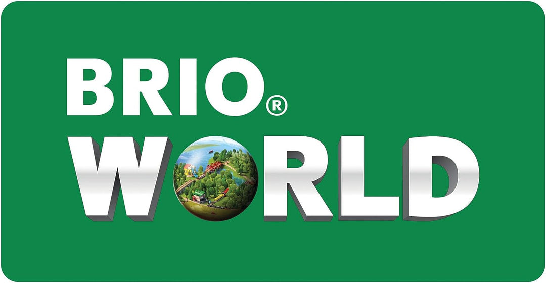 BRIO World Farm Cow & Wagon Train for Kids Age 3 Years Up - Compatible with all BRIO Railway Sets & Accessories