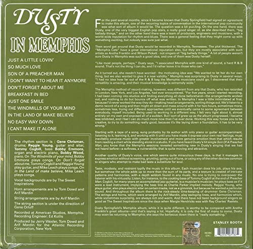Dusty In Memphis - Dusty Springfield [VINYL]