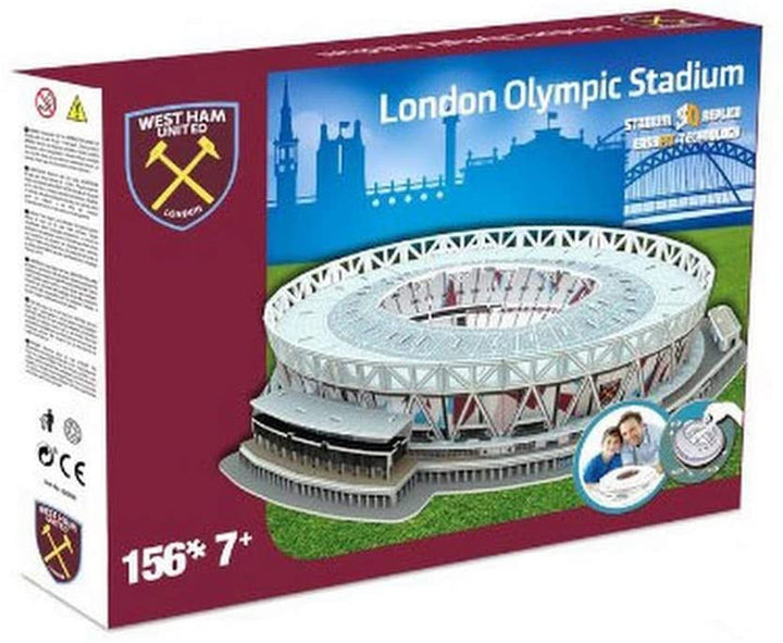 Nanostad West Ham United's London Stadium 3D Puzzle