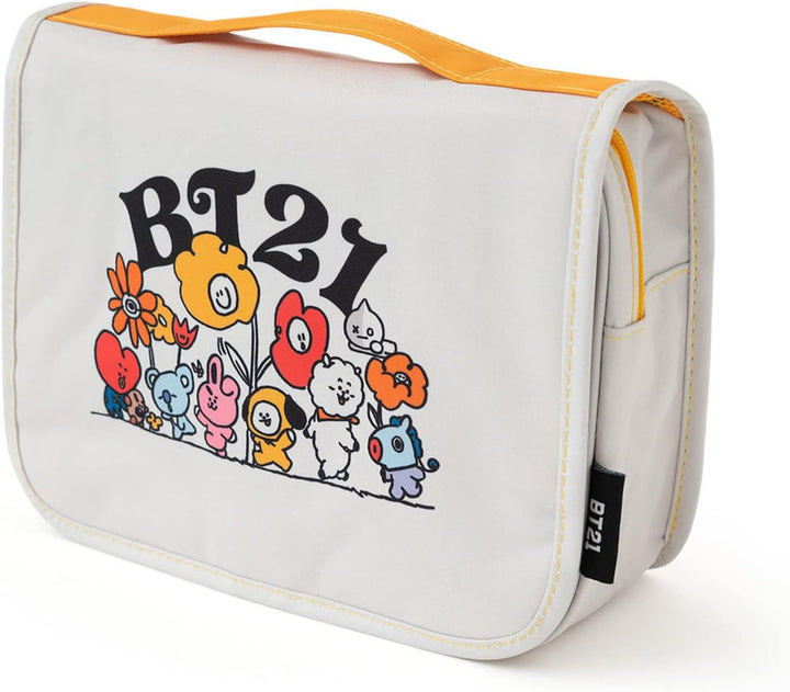 BT21 Official Merchandise Hanging Travel Toiletry Bag