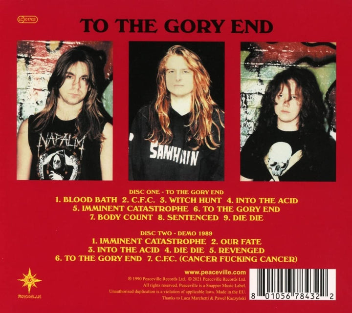 Cancer - To The Gory End [Audio CD]