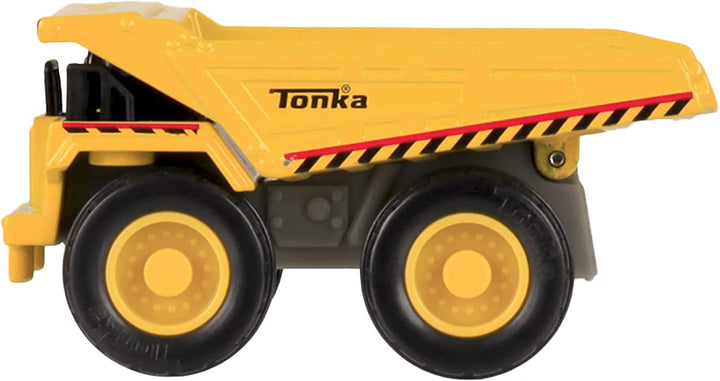 Tonka 6119 Metal Movers Dig and Dirt Playset, Construction Truck Toy for Children, Kids Construction Toys for Boys and Girls, Interactive Vehicle Toys with Accessories, Toy Trucks for Children Aged 3+