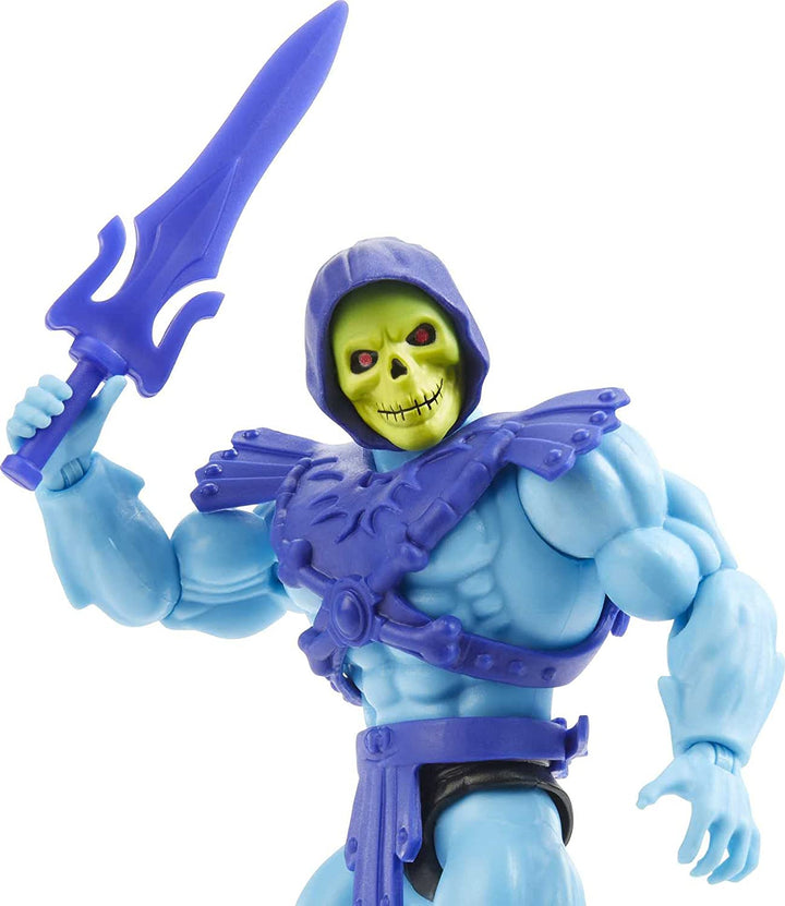 Masters of the Universe Origins Skeletor Action Figure, Battle Character for Storytelling Play and Display, Gift for 6 to 10 Year Olds and Adult Collectors