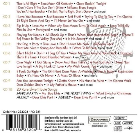 Elvis Presley - Elvis Presley: Golden Boy - All 146 Originals From The King 1954 - 1960 [Audio CD]