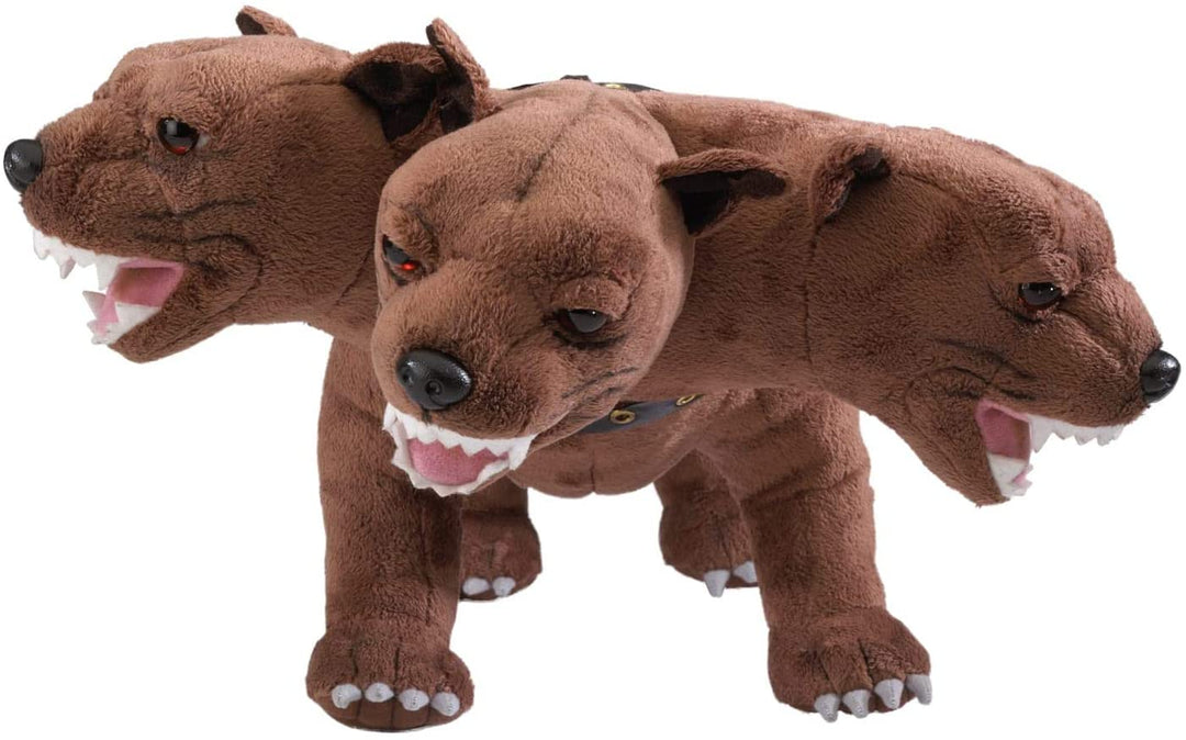 The Noble Collection Fluffy Collector's Plush Officially Licensed 12in (30cm) Harry Potter Toy Dolls Three Headed Dog Plush - For Kids & Adults