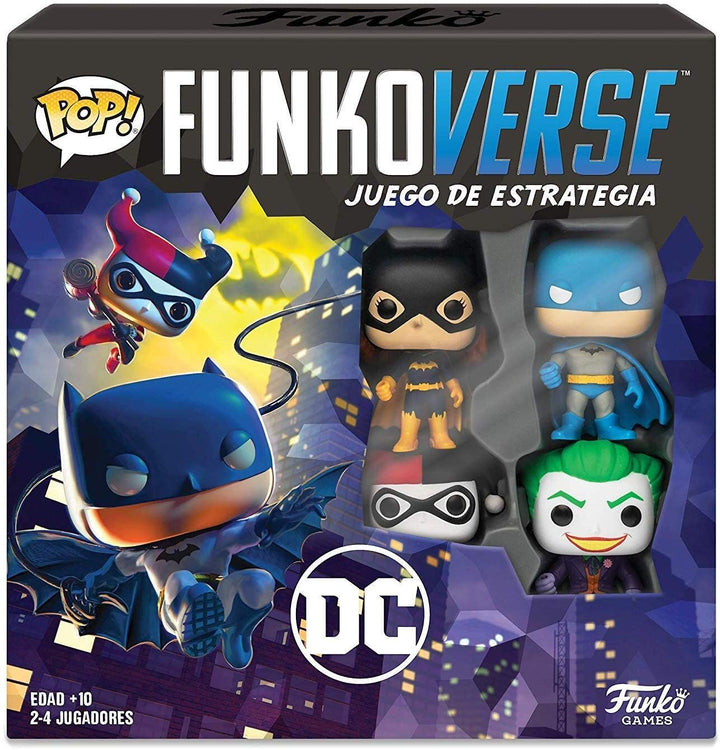 DC Comics Funkoverse Juego De Estrategia 2-4 Jugadores Funko 43474 Pop!