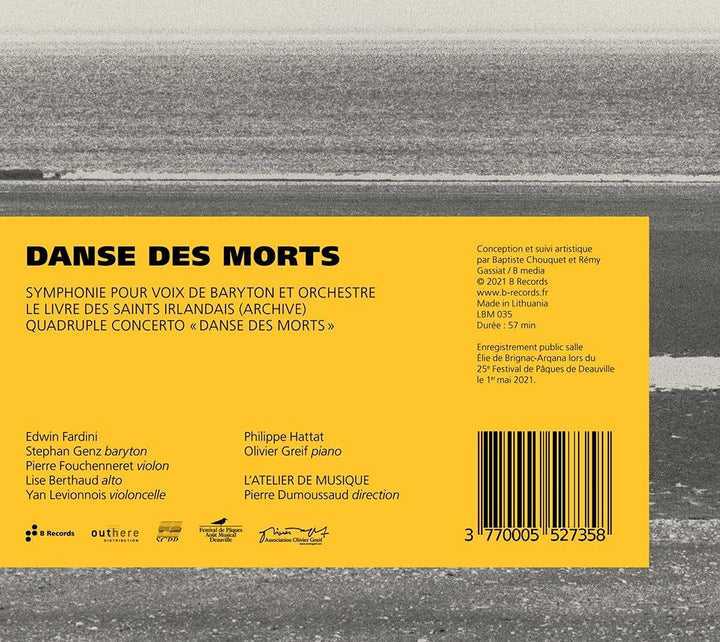 Greif: Danse des morts (Deauville Live) [Audio CD]