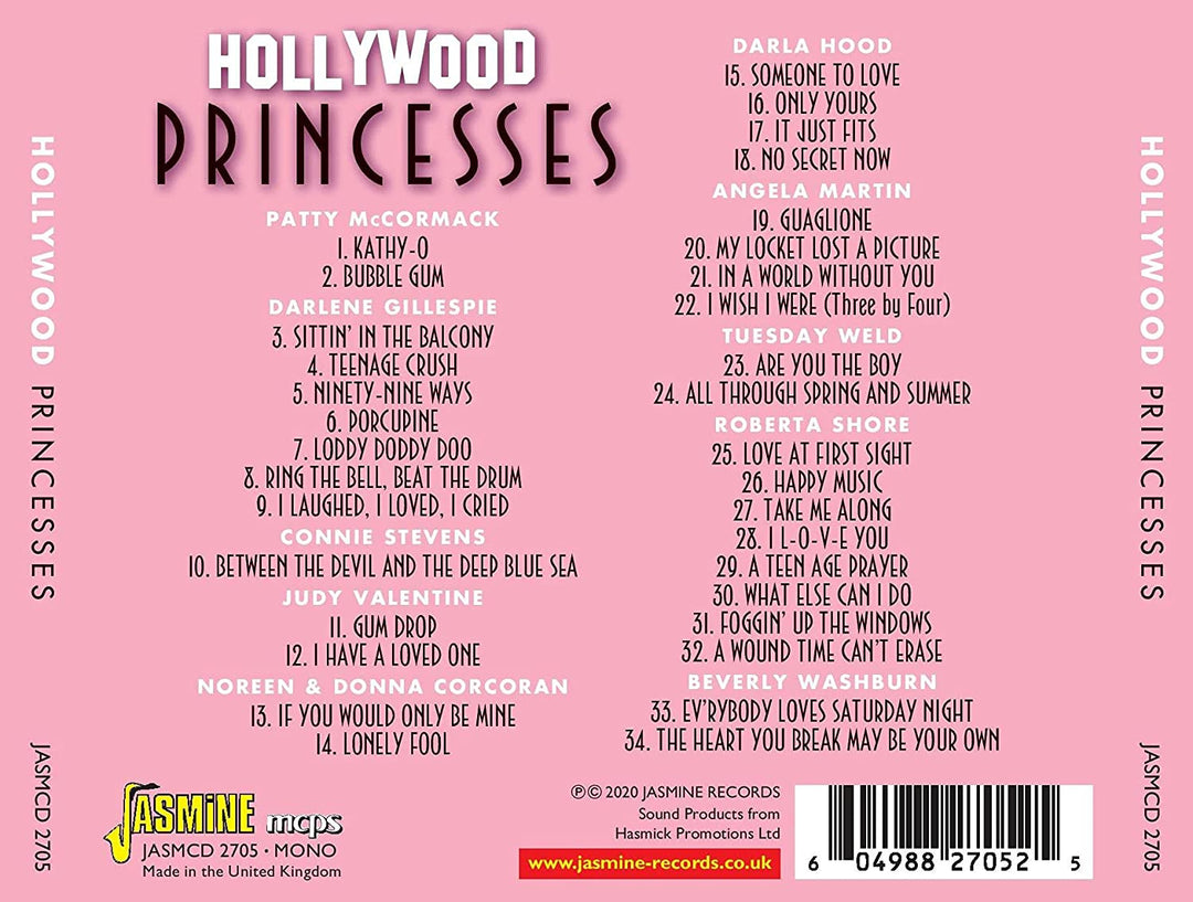 Hollywood Princesses - [Audio CD]