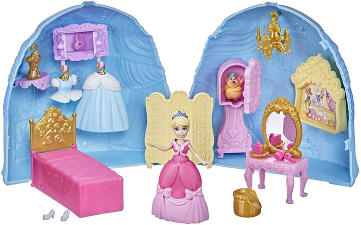 Disney Princess Secret Styles Cinderella Story Skirt Playset with Doll Clothes - Yachew