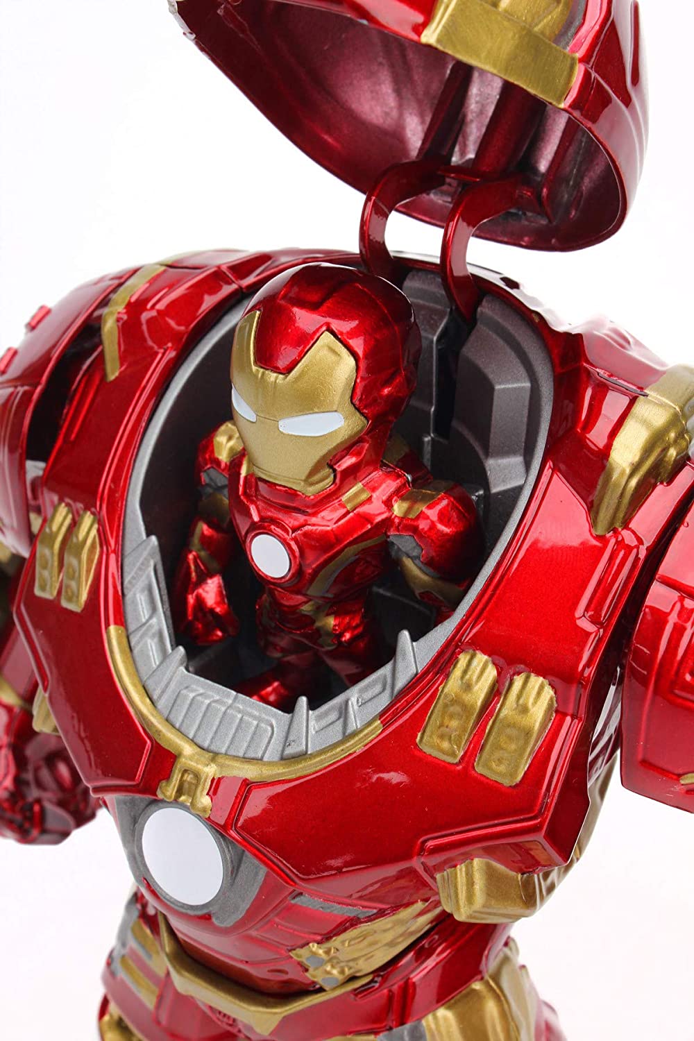 MARVEL 6" HULKBUSTER ARMOUR WITH IRON MAN DIE-CAST COLLECTOR FIGURE, 253223002