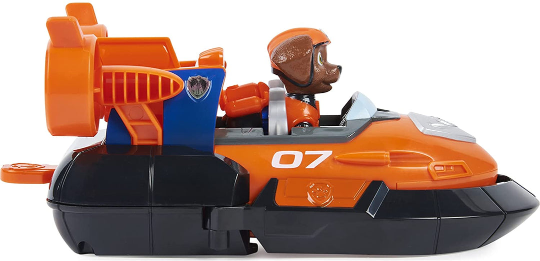 PAW Patrol, Zuma’s Deluxe Movie Transforming Toy Car with Collectible Action Fig