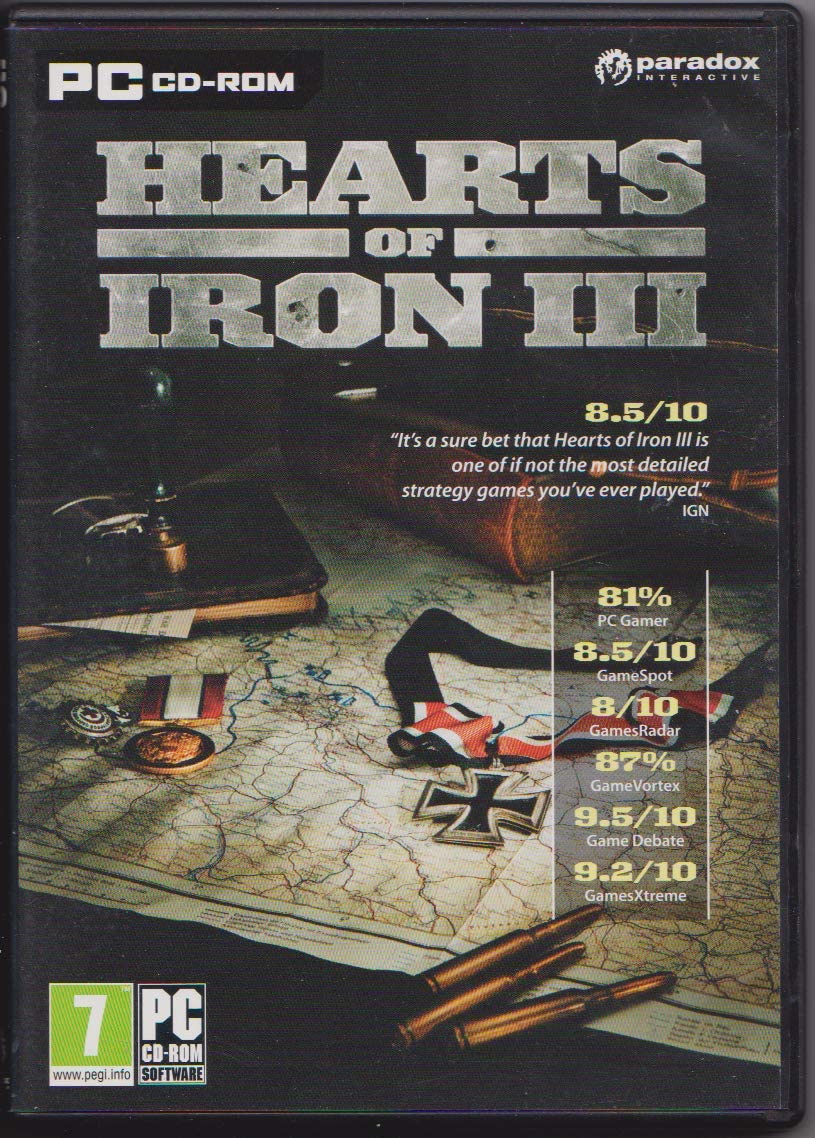 IKARON UK LTD HEARTS OF IRON 3