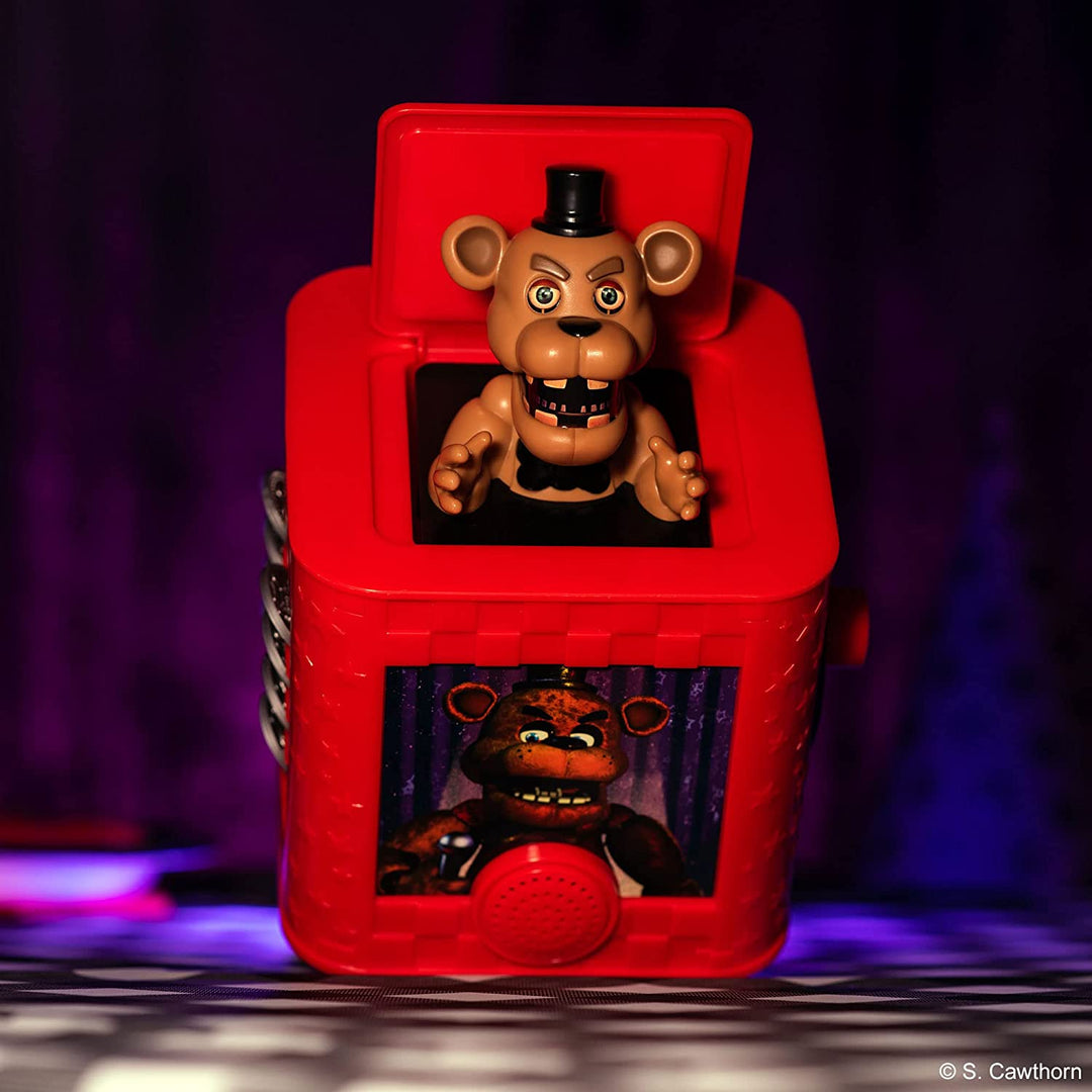 Funko Games Five Nights at Freddy's (FNAF) - Scare In the Box Game | Ages 8+ | 2-8 Players | Sound Effects and Pop-Up Action