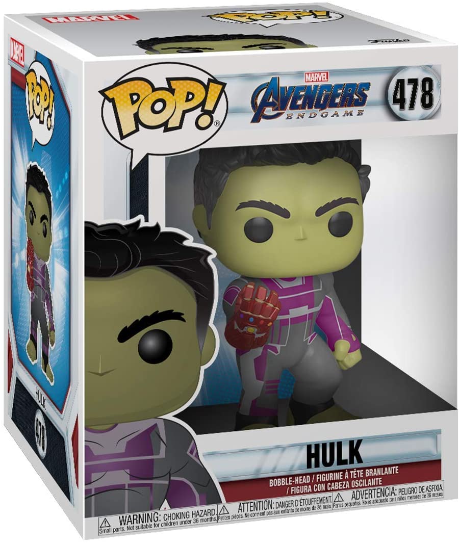 Marvel Avengers Endgame Hulk Funko 39743 Pop! Vinyle #478