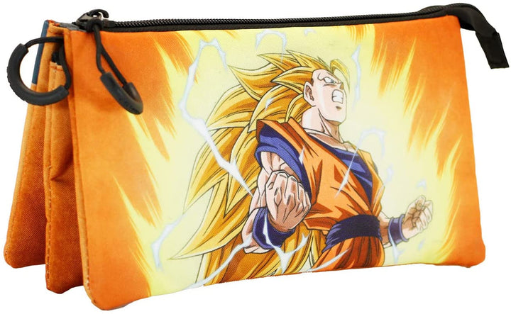 Dragon Ball Impulse-Fan Triple Pencil Case, Orange