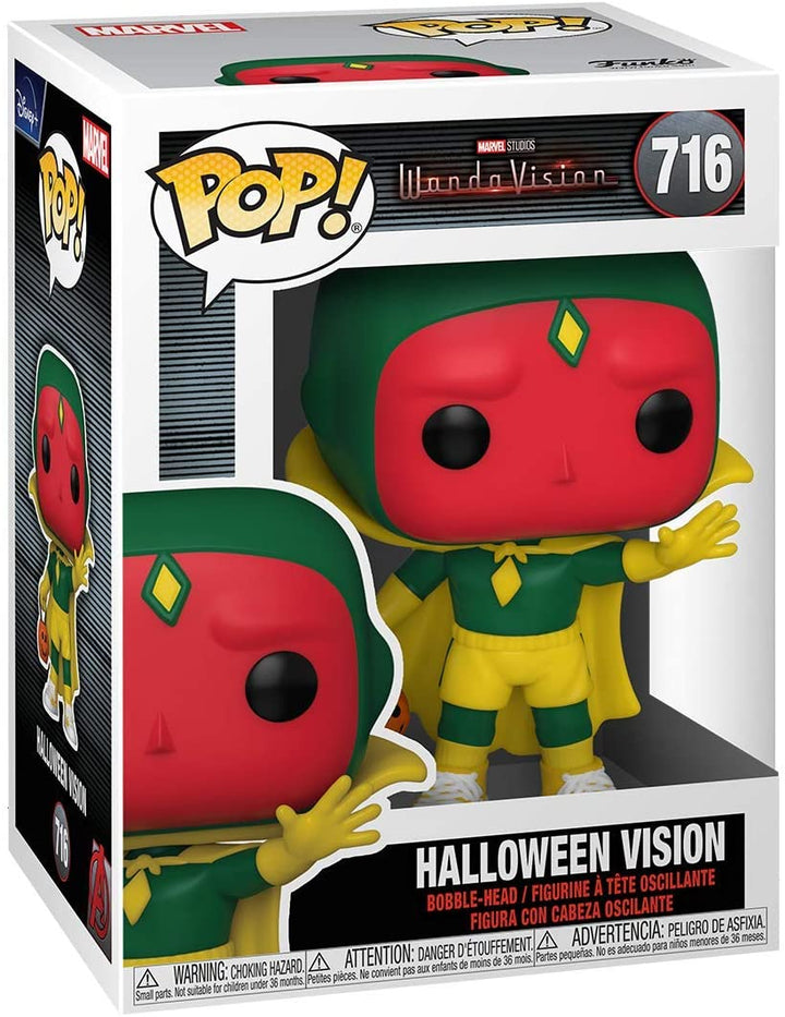 Marvel Studios Wanda Vision Halloween Vision Funko 52045 Pop! Vinyl #716