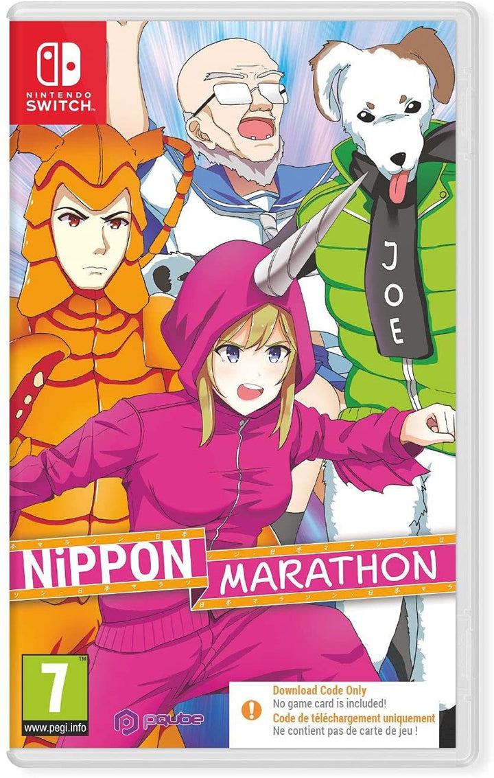 Nippon Marathon Nintendo Switch Game [Code in a Box]