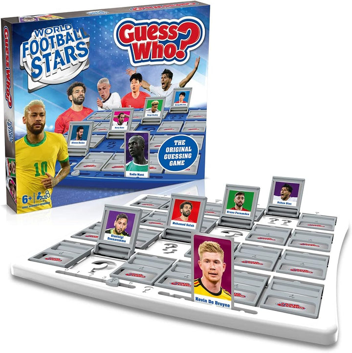 Winning Moves WM02282-EN1-6 World Football Stars Guess Who Board Game