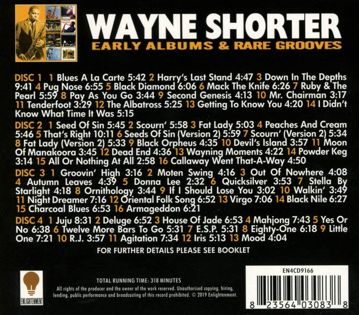 Wayne Shorter - Early Albums & Rare Grooves [Audio CD]